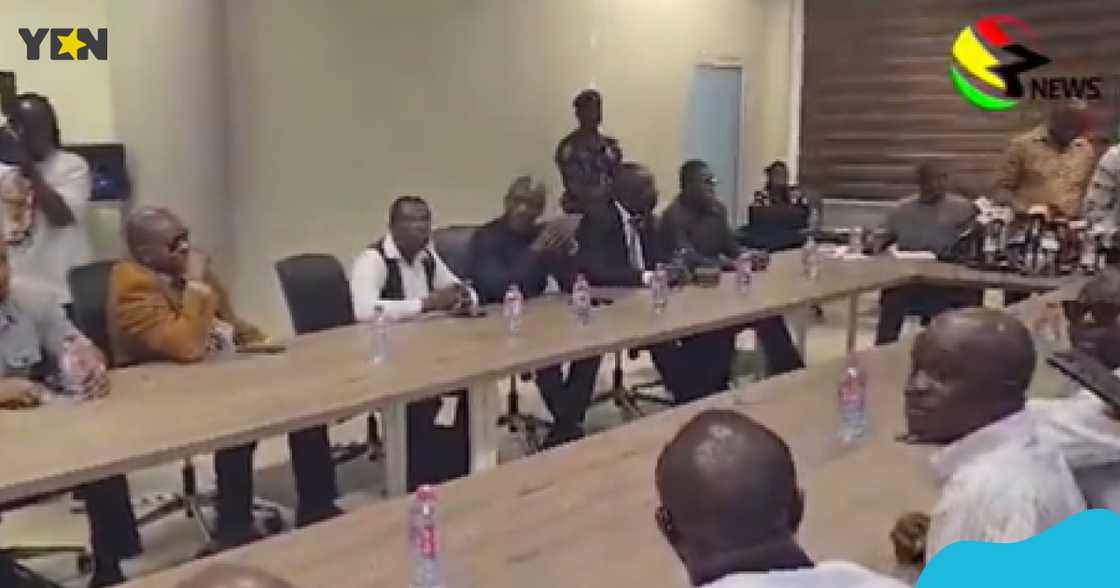 Confusion erupted at the presidential balloting at the Electoral Commission Confusion erupted at the presidential balloting at the Electoral Commission