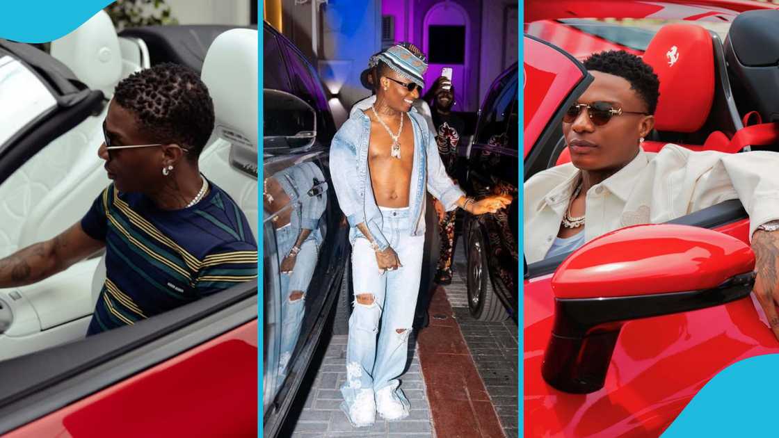 Wizkid luxury cars, Wizkid car collection, Nigerian Afrobeats superstar, Wizkid Mercedes-Maybach SL680, Wizkid Ferrari SF90 Stradale, Wizkid Lamborghini Urus
