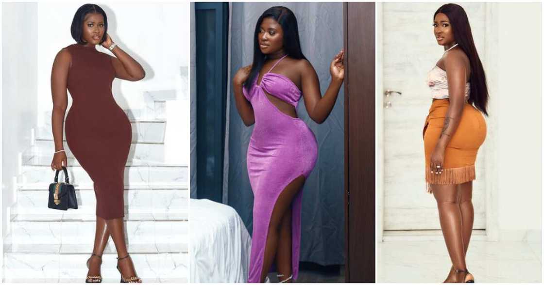 Fella Makafui flaunts her beauty. Fella Makafui flaunts her beauty.