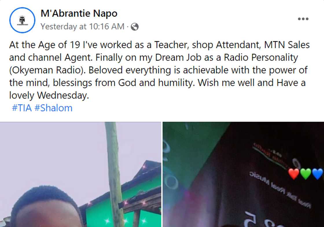 Ghanaian teenager lands dream job as radio presenter