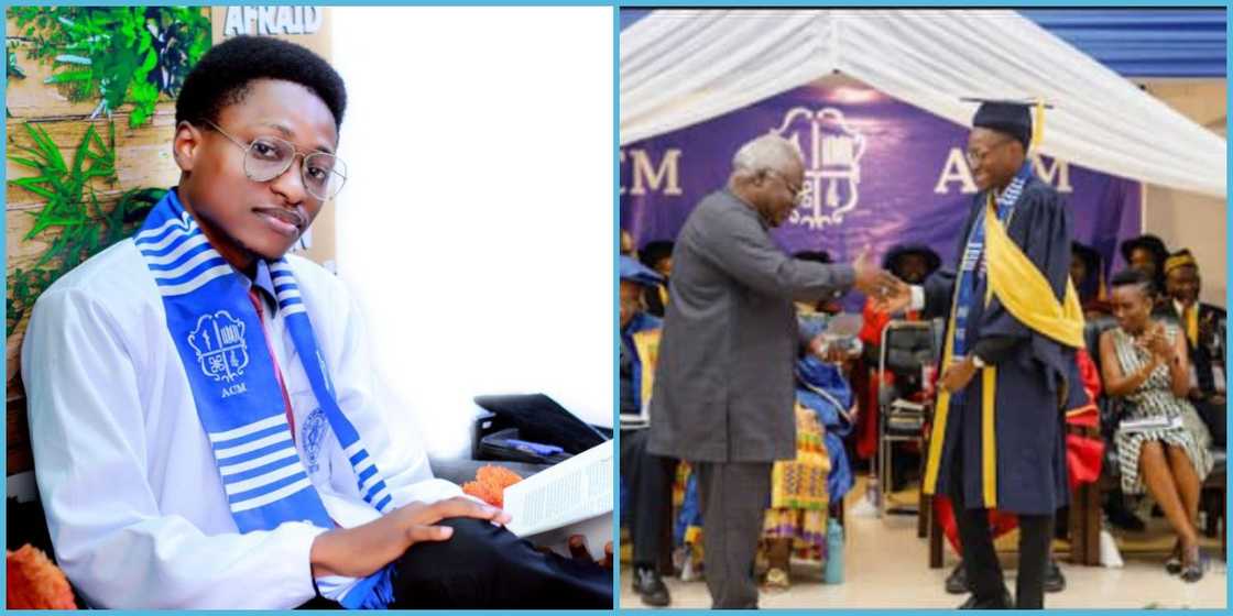 NSMQ 2017 contestant Bright Asiedu receives top awards at Accra College of Medicine Graduation