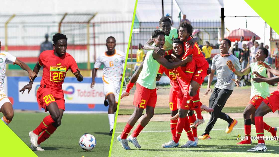 Black Satellites of Ghana beat Ivory Coast at the WAFU tournament in Togo. Black Satellites of Ghana beat Ivory Coast at the WAFU tournament in Togo.
