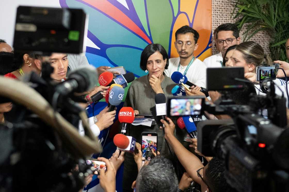 COP16 president Susana Muhamad had proposed several draft texts in a bid to end the stalemate COP16 president Susana Muhamad had proposed several draft texts in a bid to end the stalemate