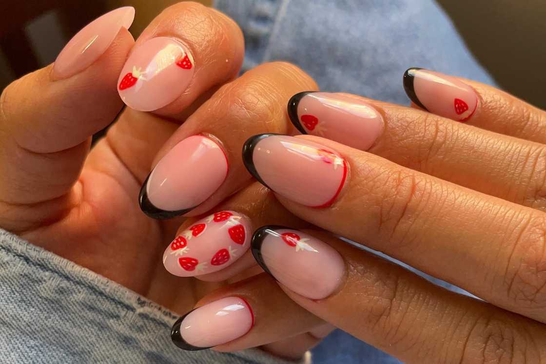 unique classy short nail designs