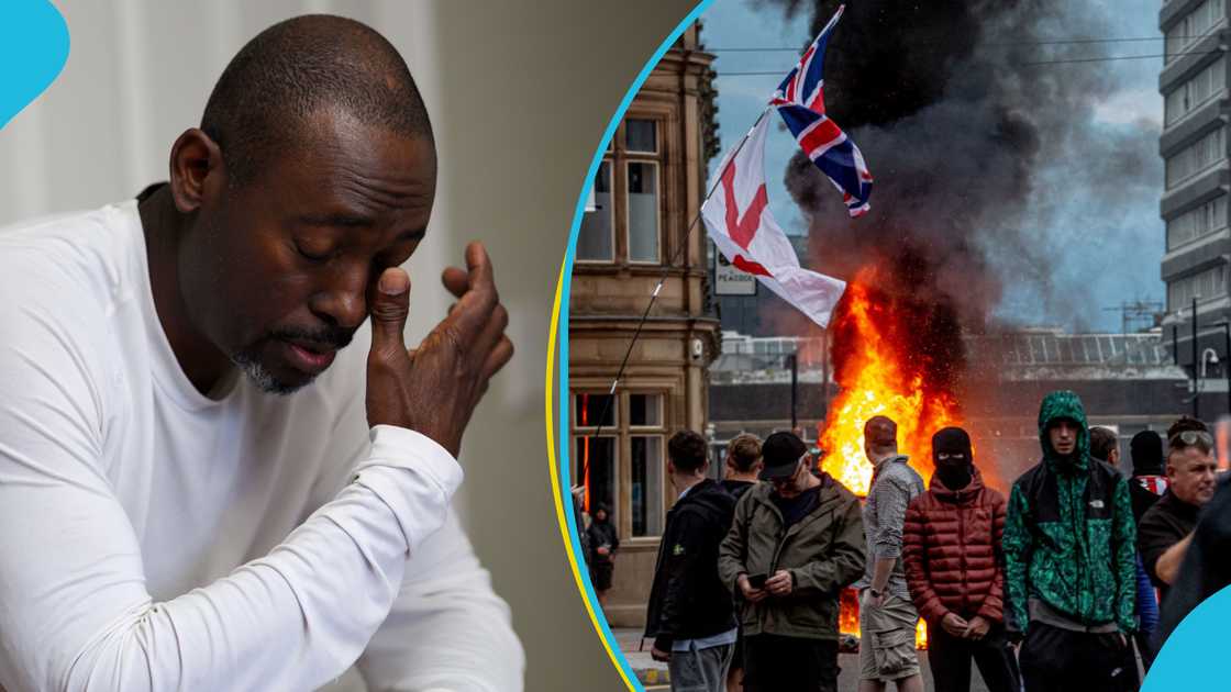 Ghanaians In UK In Fear After Anti-Immigrant Riots And Protests Ghanaians In UK In Fear After Anti-Immigrant Riots And Protests