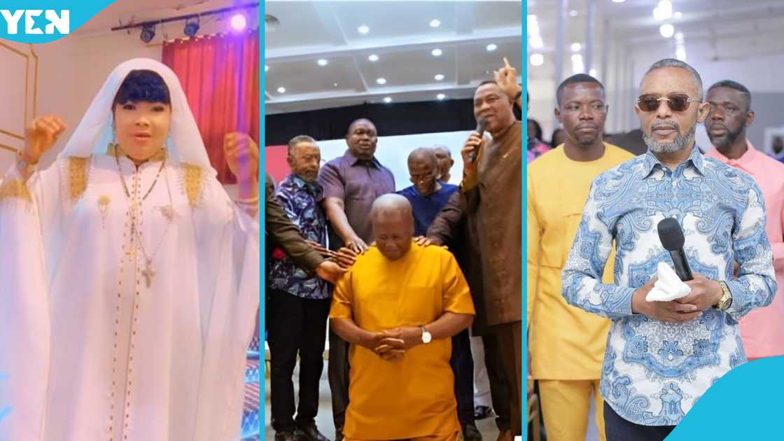 Nana Agradaa sends a strong warning to Owusu Bempah after his general election prophecy about John Mahama. Nana Agradaa sends a strong warning to Owusu Bempah after his general election prophecy about John Mahama.