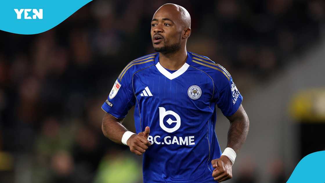 Jordan Ayew, Black Stars, Leicester City, English Championship, Ayew scores after 52 days, Ayew scores for Leicester, Leicester draw with Middlesbrough.