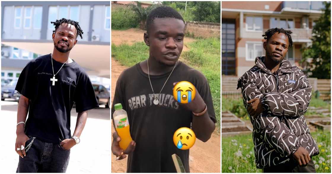 Fameye and his fan Fameye and his fan