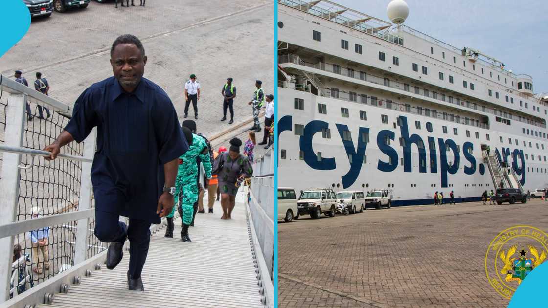 World’s Largest Hospital Ship Begins 10 Months of Free Surgery in Ghana