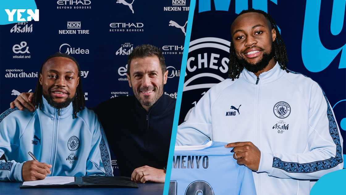 Bournemouth forward, £65m transfer, Pep Guardiola, Premier League transfers, Ghana international, Man City news, Semenyo deal, Etihad Stadium, City new signing, African players at Man City