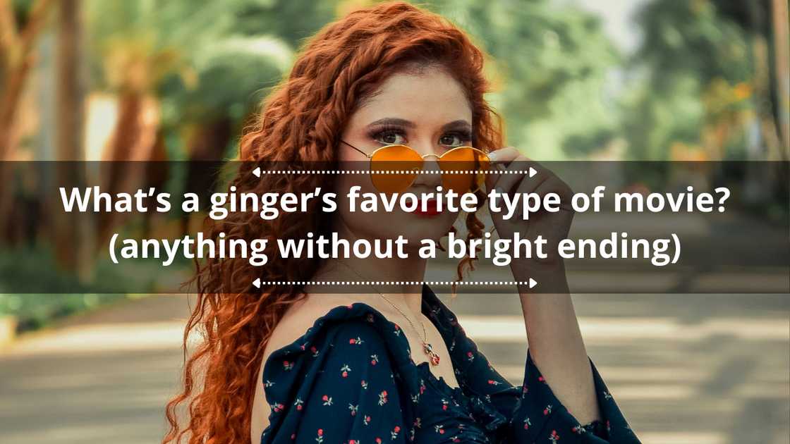 redhead jokes