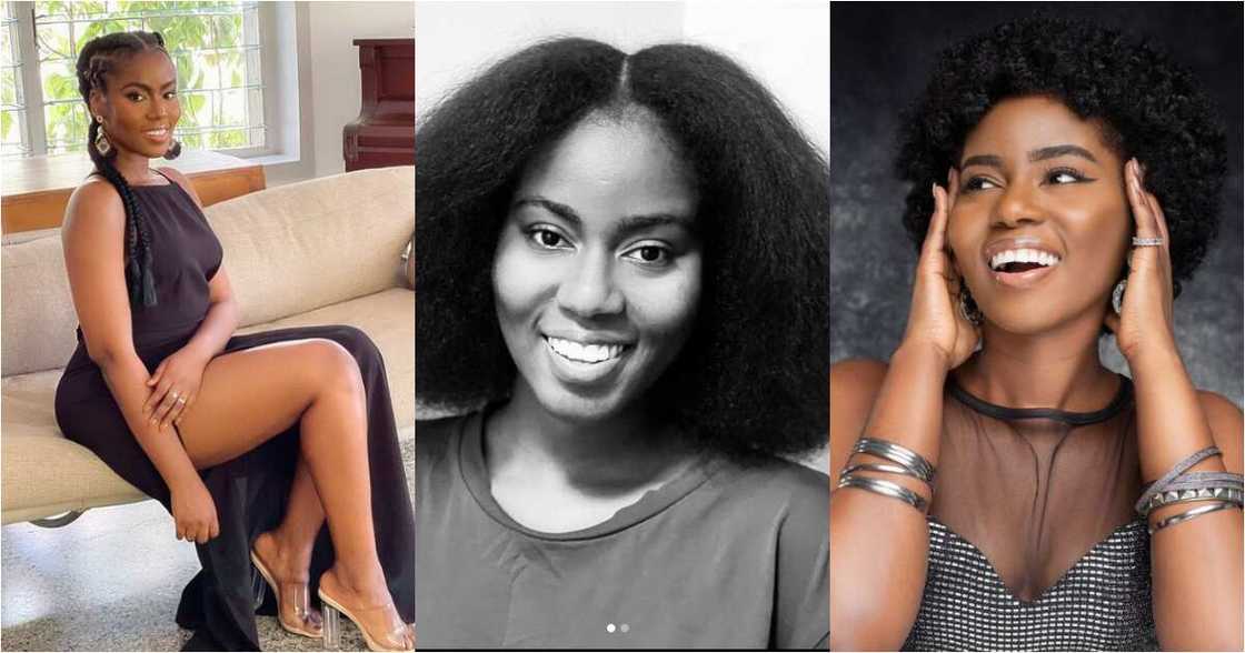 MzVee Flaunts her Natural Beauty in No-Makeup Photos; Gets Ghanaians Talking