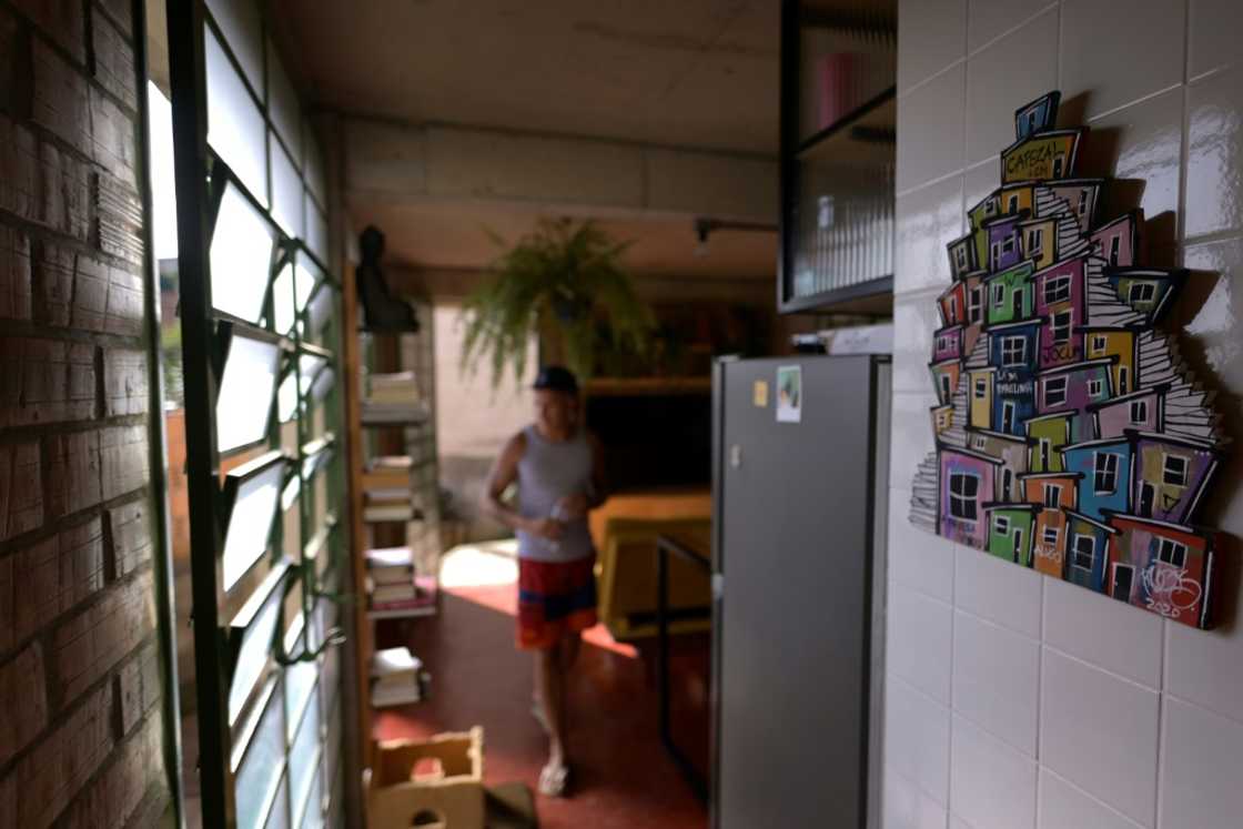 A view of the interior of Kdu dos Anjos's small but prize-winning home in a populous favela in the Brazilian city of Belo Horizonte A view of the interior of Kdu dos Anjos's small but prize-winning home in a populous favela in the Brazilian city of Belo Horizonte