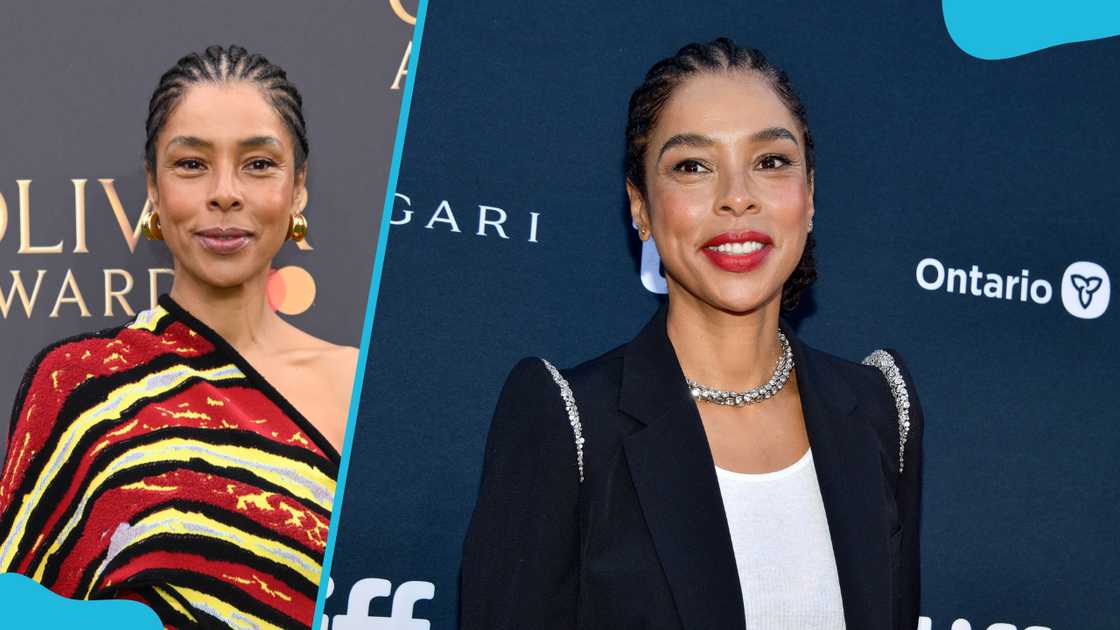 Sophie Okonedo at The Olivier Awards 2024 (L) and the "Raymond & Ray" Premiere during the 2022 Toronto International Film Festival (R). Sophie Okonedo at The Olivier Awards 2024 (L) and the "Raymond & Ray" Premiere during the 2022 Toronto International Film Festival (R).