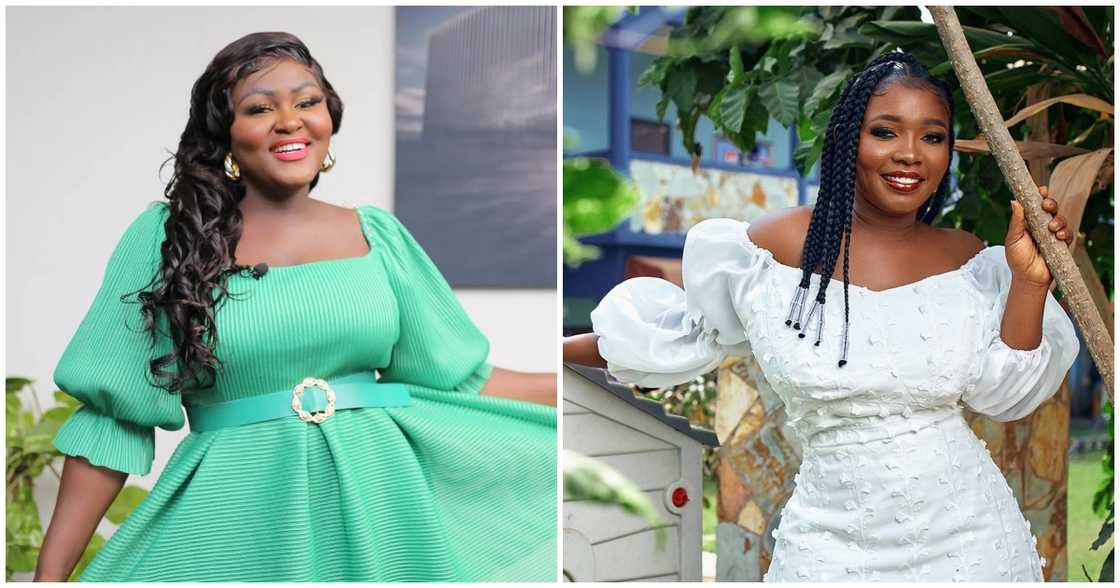 AJ Poundz (left) and Felicia Osei (right) look stunning in photos AJ Poundz (left) and Felicia Osei (right) look stunning in photos