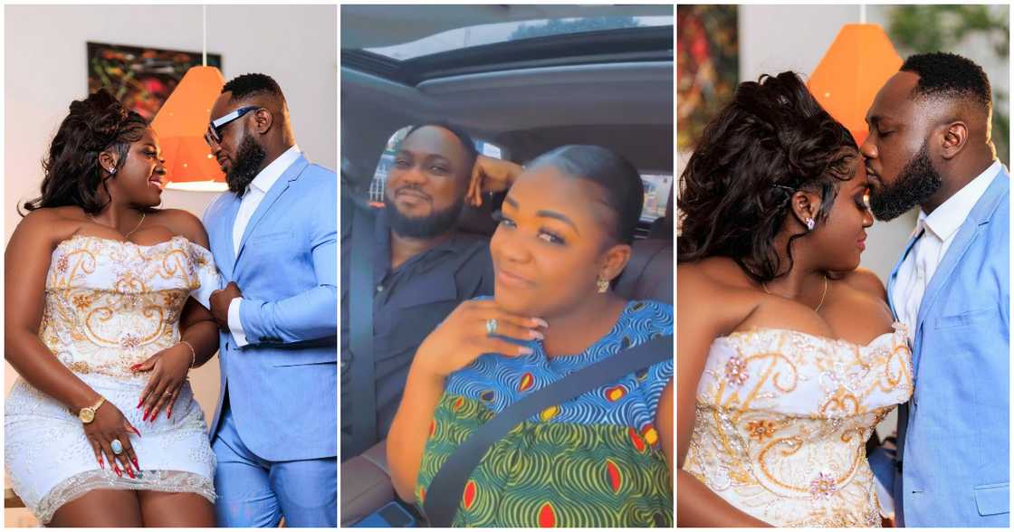 Tracey Boakye and husband Frank Ntiamoah Tracey Boakye and husband Frank Ntiamoah