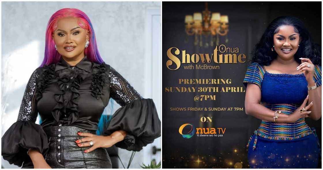 Nana Ama McBrown's show on Onua TV