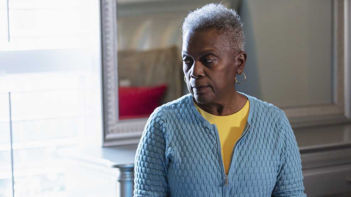 A lady addressing a crowd