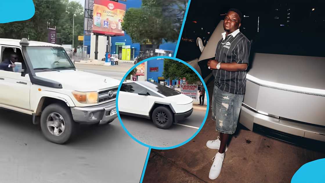 Abu Trica, Ghana, Tesla Cybertruck, FBI, Swedru, Accra Abu Trica, Ghana, Tesla Cybertruck, FBI, Swedru, Accra