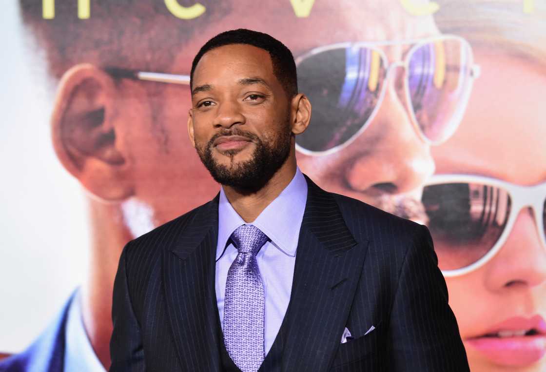 Actor Will Smith attends the Warner Bros. Pictures' "Focus" premiere at TCL Chinese Theatre.
