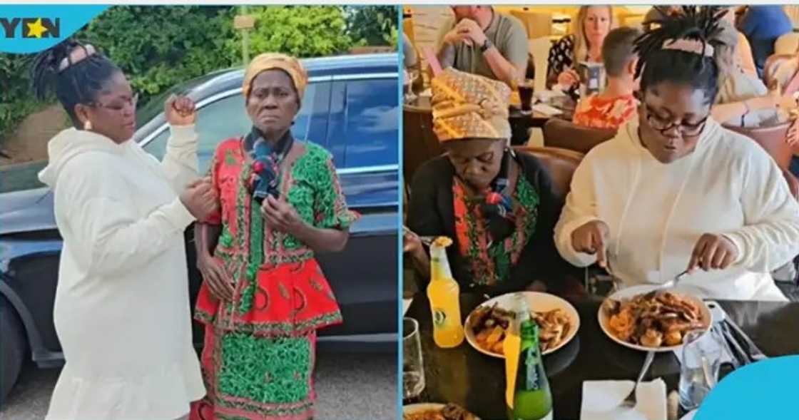 Ghanaian abroad, Ghanaian in UK, Elderly woman, Ghanaian mother, Japa syndrome, Mother and daughter. Ghanaian abroad, Ghanaian in UK, Elderly woman, Ghanaian mother, Japa syndrome, Mother and daughter.