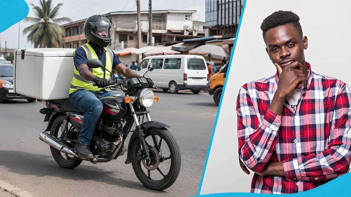 Ghana, Delivery Bike, Accra, Sales, Business Idea, Kumasi Ghana, Delivery Bike, Accra, Sales, Business Idea, Kumasi