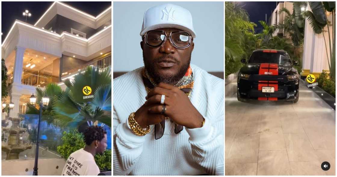 Nhyiraba Kojo holds an annual party at his plush mansion in Accra Nhyiraba Kojo holds an annual party at his plush mansion in Accra