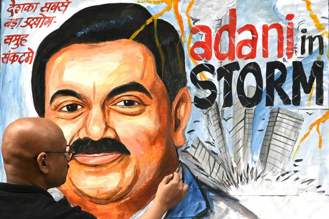 The crisis has seen tycoon Gautam Adani's personal fortune more than halved since last month The crisis has seen tycoon Gautam Adani's personal fortune more than halved since last month