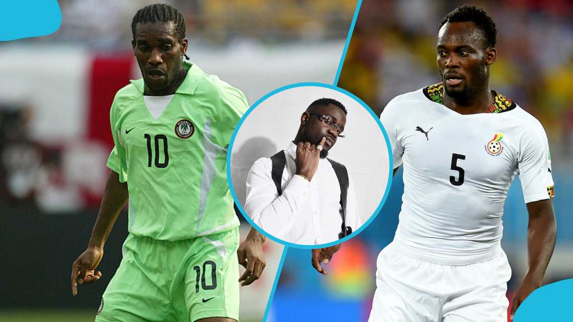 Sarkodie Africa's greatest players, Sarkodie GOAT, Jay Jay Okocha, Michael Essien, Abedi Ayew Pele, African football legends, current favorite players in football, Lamine Yamal, Antoine Semenyo, Messi vs Ronaldo debate, Ghanaian rap star. Sarkodie Africa's greatest players, Sarkodie GOAT, Jay Jay Okocha, Michael Essien, Abedi Ayew Pele, African football legends, current favorite players in football, Lamine Yamal, Antoine Semenyo, Messi vs Ronaldo debate, Ghanaian rap star.