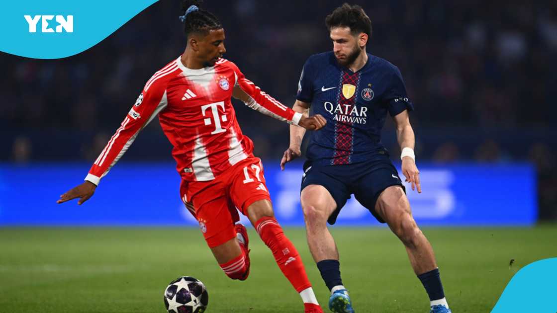 PSG, Bayern Munich, Champions League, UEFA Champions League semi-final, PSG vs Bayern 5-4 thriller, Parc des Princes, Allianz Arena, football records, Champions League record. PSG, Bayern Munich, Champions League, UEFA Champions League semi-final, PSG vs Bayern 5-4 thriller, Parc des Princes, Allianz Arena, football records, Champions League record.