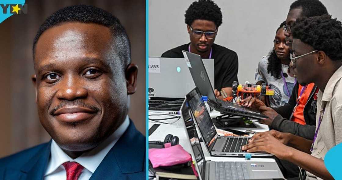 The Minister for Communication, Digital Technology and Innovations, Samuel Nartey George, One Million Coders Programme, digital sjills, Ghanaian youth, Huawei and Google The Minister for Communication, Digital Technology and Innovations, Samuel Nartey George, One Million Coders Programme, digital sjills, Ghanaian youth, Huawei and Google