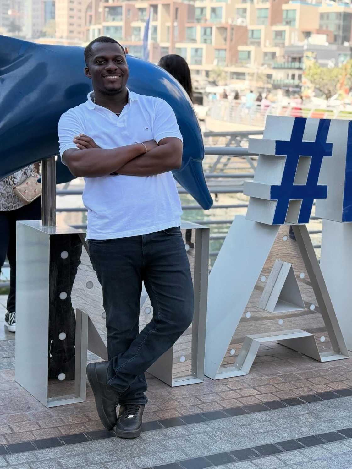 Ghana, UAE, Zionfelix, Blogger, Dubai, Airport