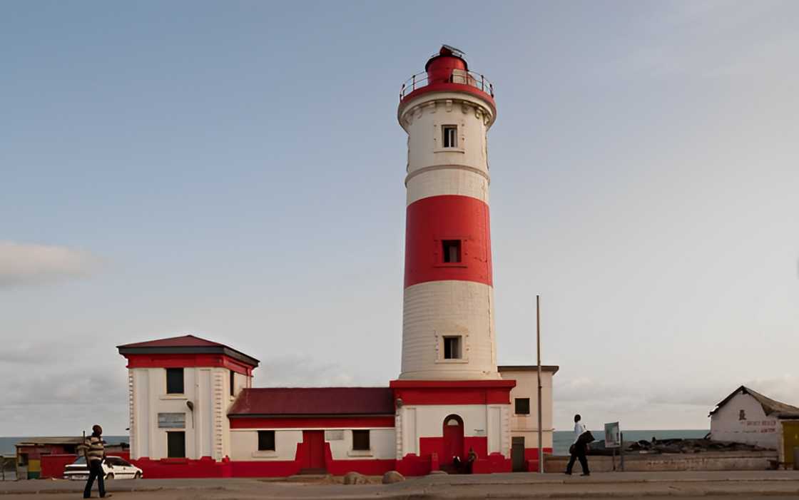 The Jamestown lighthouse