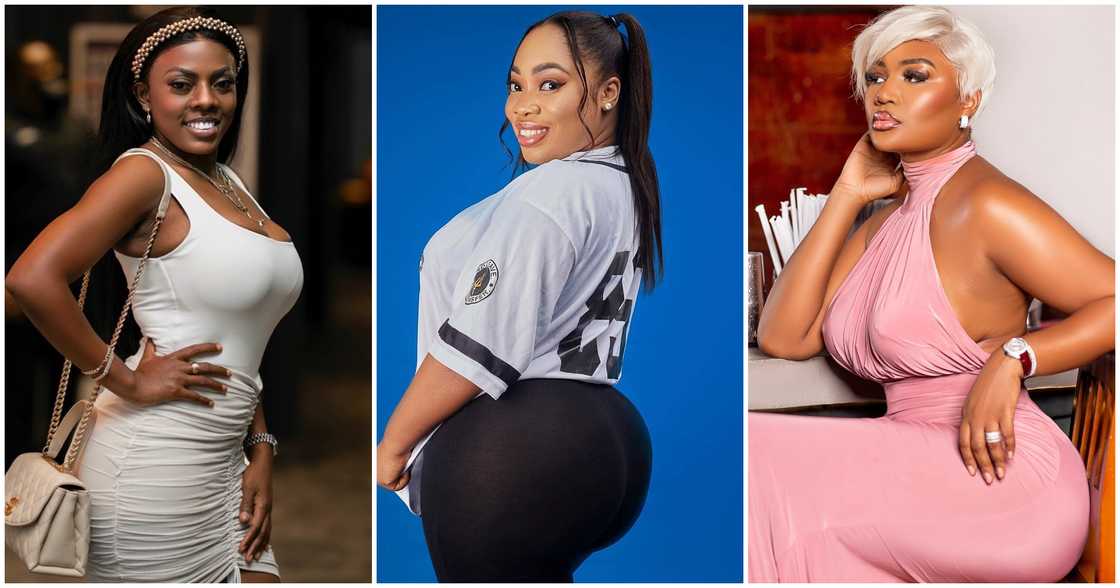Nana Aba, Moesha Boduong, Sandra Ankobiah Nana Aba, Moesha Boduong, Sandra Ankobiah