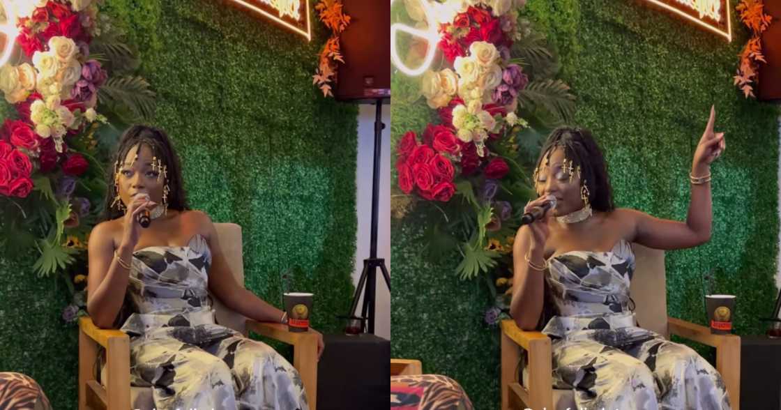 Efya speaking Efya speaking