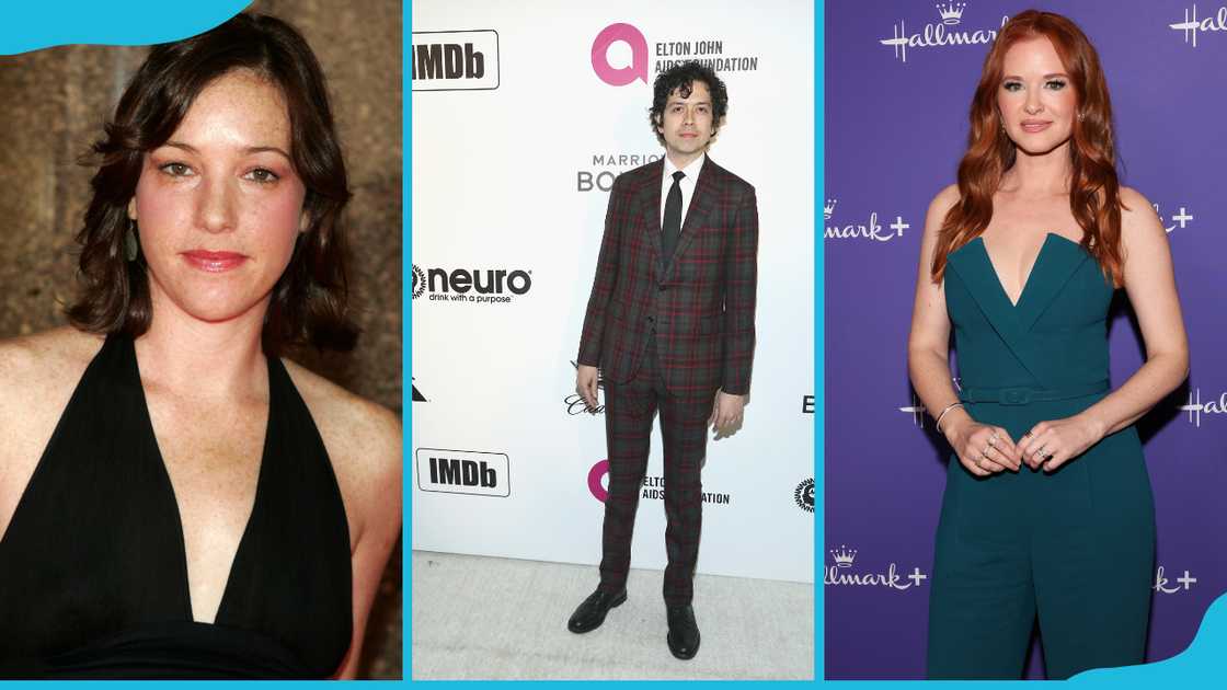 Wendy Hoopes (L), Geoffrey Arend (M), and Sarah Drew (R)