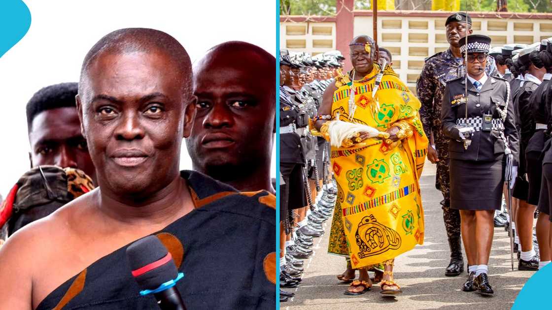 Manhyia Official Responds To Dormaahene Over Otumfuo Police Guard Of Honour Controversy Manhyia Official Responds To Dormaahene Over Otumfuo Police Guard Of Honour Controversy