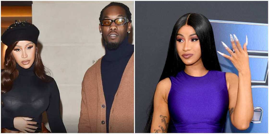 Cardi B and husband Offset, Cardi B