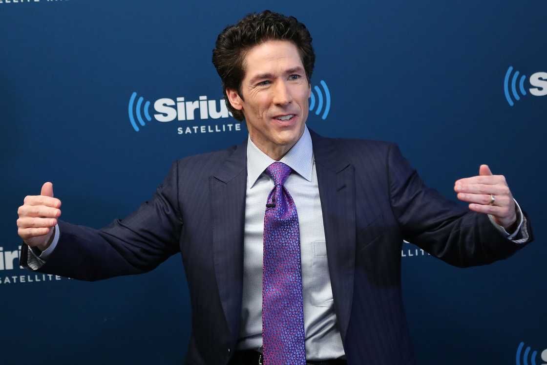Joel Osteen in his radio launch event Joel Osteen in his radio launch event