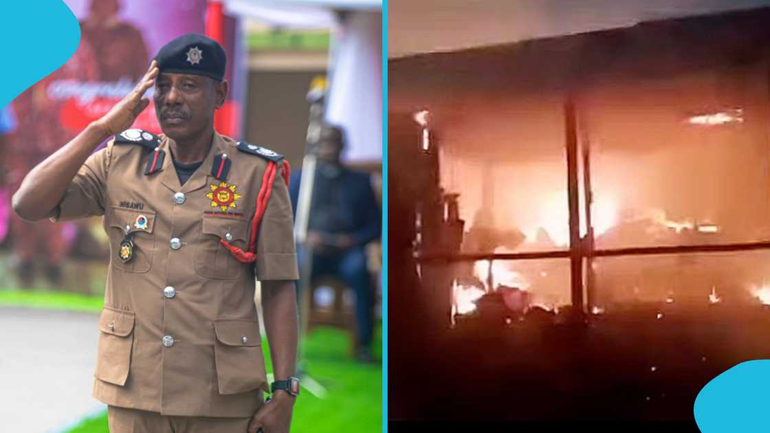 Accra Regional Fire Officer, ACFO II Rashid Kwame Nisawu, Firefighter stabbed, bounty, Yvonn Okoro, Afri Royal hotel. Accra Regional Fire Officer, ACFO II Rashid Kwame Nisawu, Firefighter stabbed, bounty, Yvonn Okoro, Afri Royal hotel.