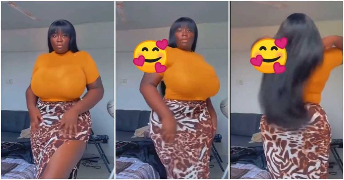Maame Serwaa actress flaunting her curves Maame Serwaa actress flaunting her curves