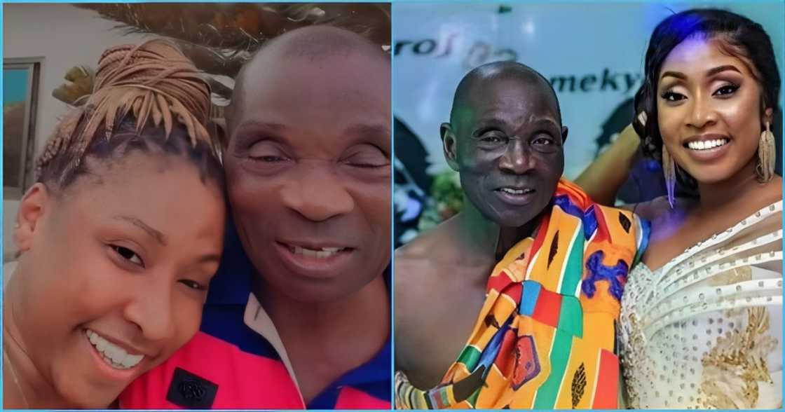 Photos of Prof Dominic Fobih and his wife