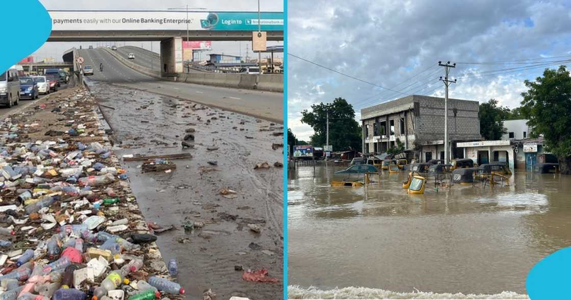 achimota-okanfor, achimota-okanfor stretch, flood, flood in ghana, evening rainfall, roadway, underwater. achimota-okanfor, achimota-okanfor stretch, flood, flood in ghana, evening rainfall, roadway, underwater.
