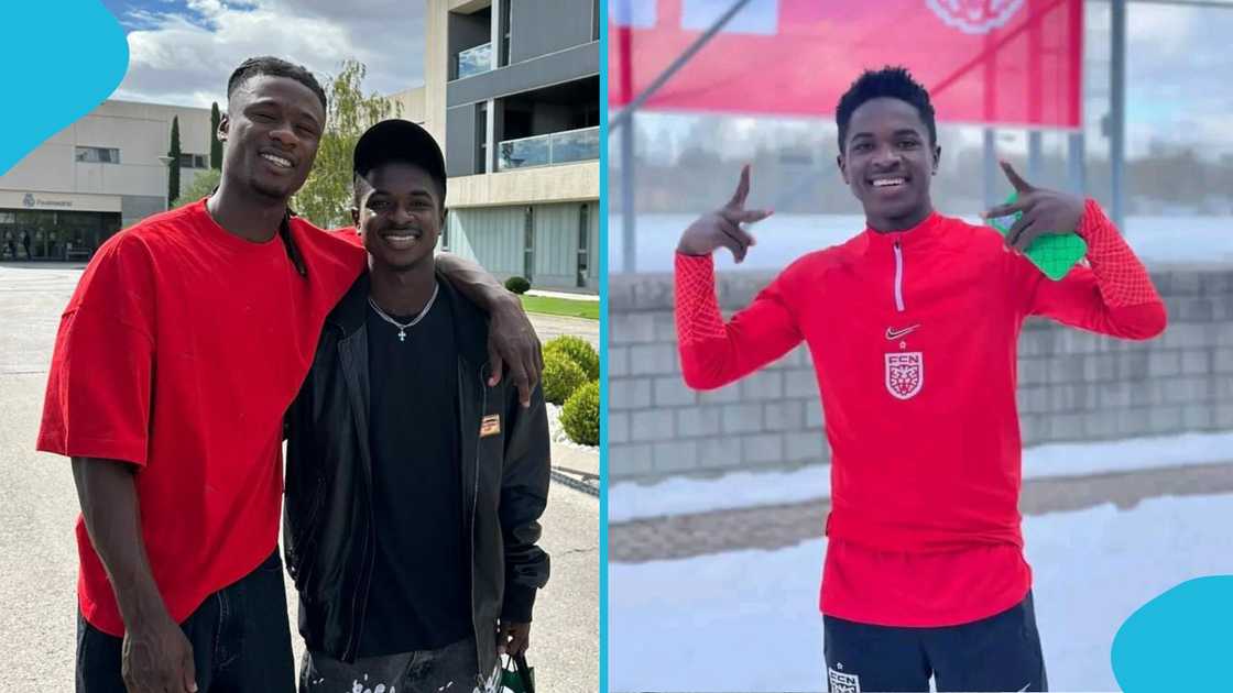 Prince Junior Amoako is set to become the latest signing of Danish club FC Nordsjaelland. Photo credit: @FabrizioRomano and @Gado_HighStar1/X. Prince Junior Amoako is set to become the latest signing of Danish club FC Nordsjaelland. Photo credit: @FabrizioRomano and @Gado_HighStar1/X.
