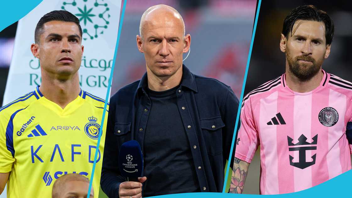 Arjen Robben Offers the Perfect Answer to the Ronaldo vs. Messi GOAT Debate Arjen Robben Offers the Perfect Answer to the Ronaldo vs. Messi GOAT Debate