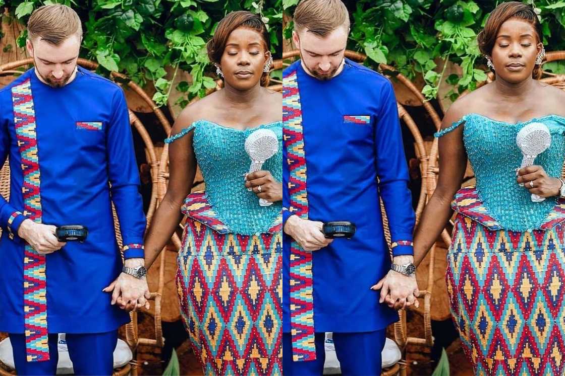 30 best modern Kente styled outfits for engagement in 2024 YEN.COM.GH