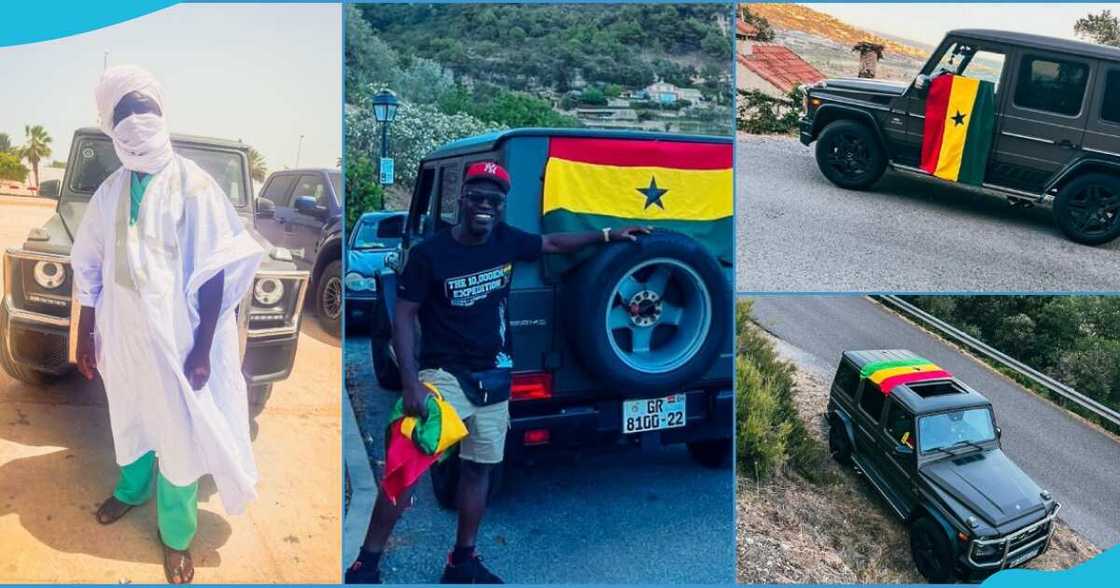 Accra To London adventurer and his G Wagon Accra To London adventurer and his G Wagon
