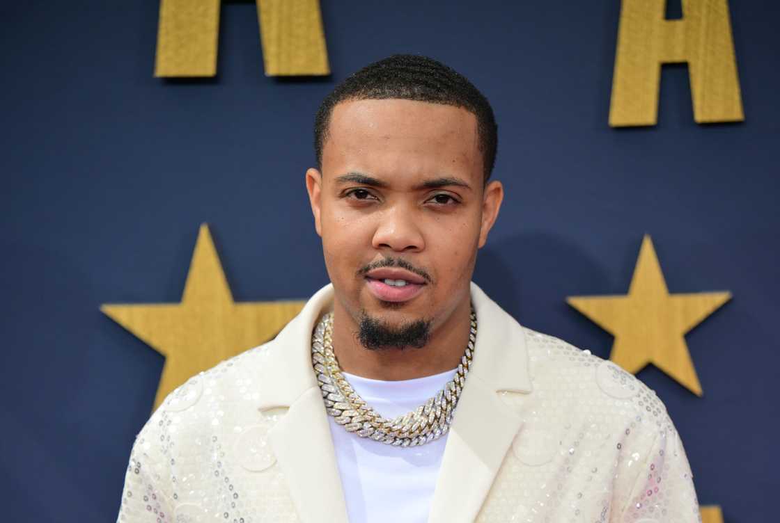 G Herbo arrives at the 2023 BET Awards at the Microsoft Theater in Los Angeles, California. G Herbo arrives at the 2023 BET Awards at the Microsoft Theater in Los Angeles, California.