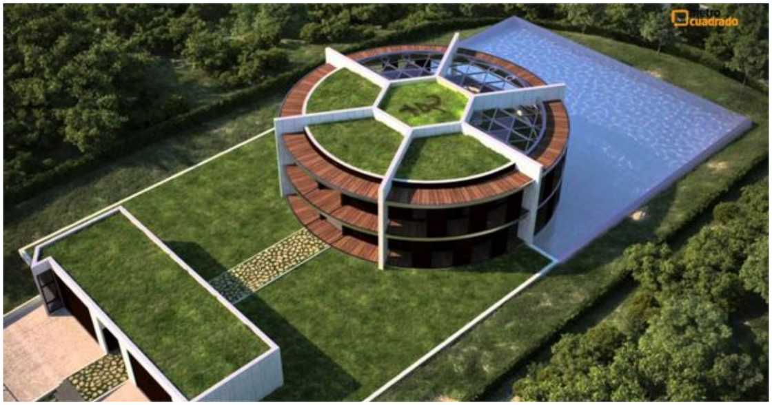 Messi's house in Barcelona