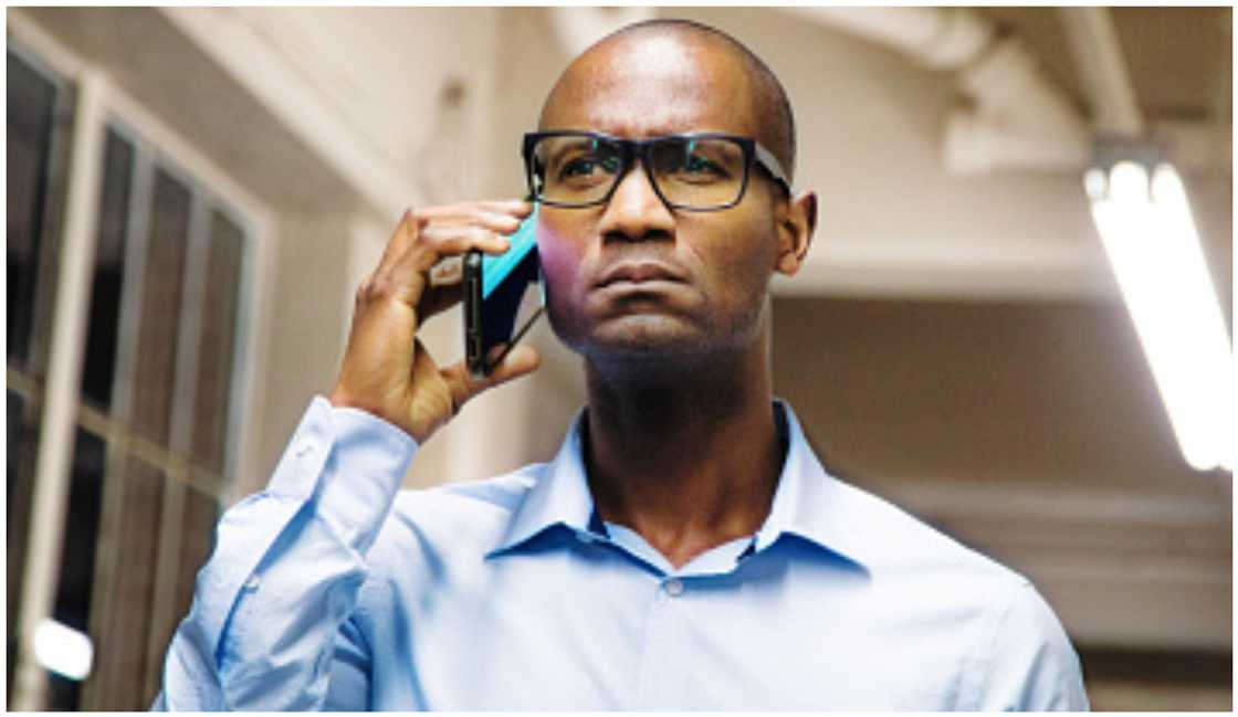 A landlord makes a call to check on his property